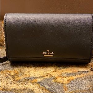 Kate Spade Eva Leather Chain Wallet Crossbody